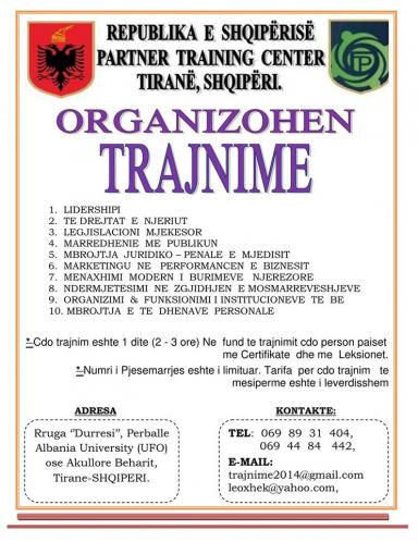 Trajnime 